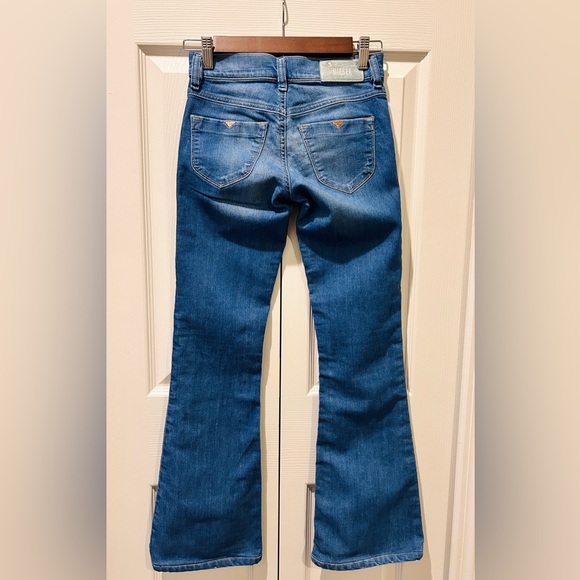 Size 25 Diesel Livier-Flare Jeans – Super Slim Flare Stretch Denim - Picture 5 of 14